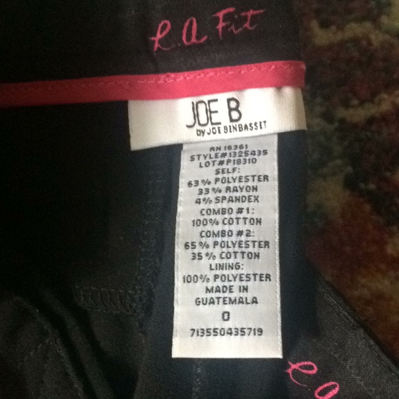 Black Slacks Size 0 - Picture 3 of 5